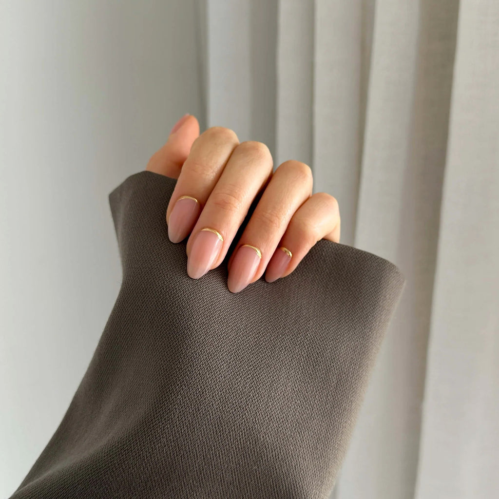 Golden Veil | Soft Gel Press On Nails