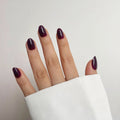 Noir Prune | Soft Gel Press On Nails