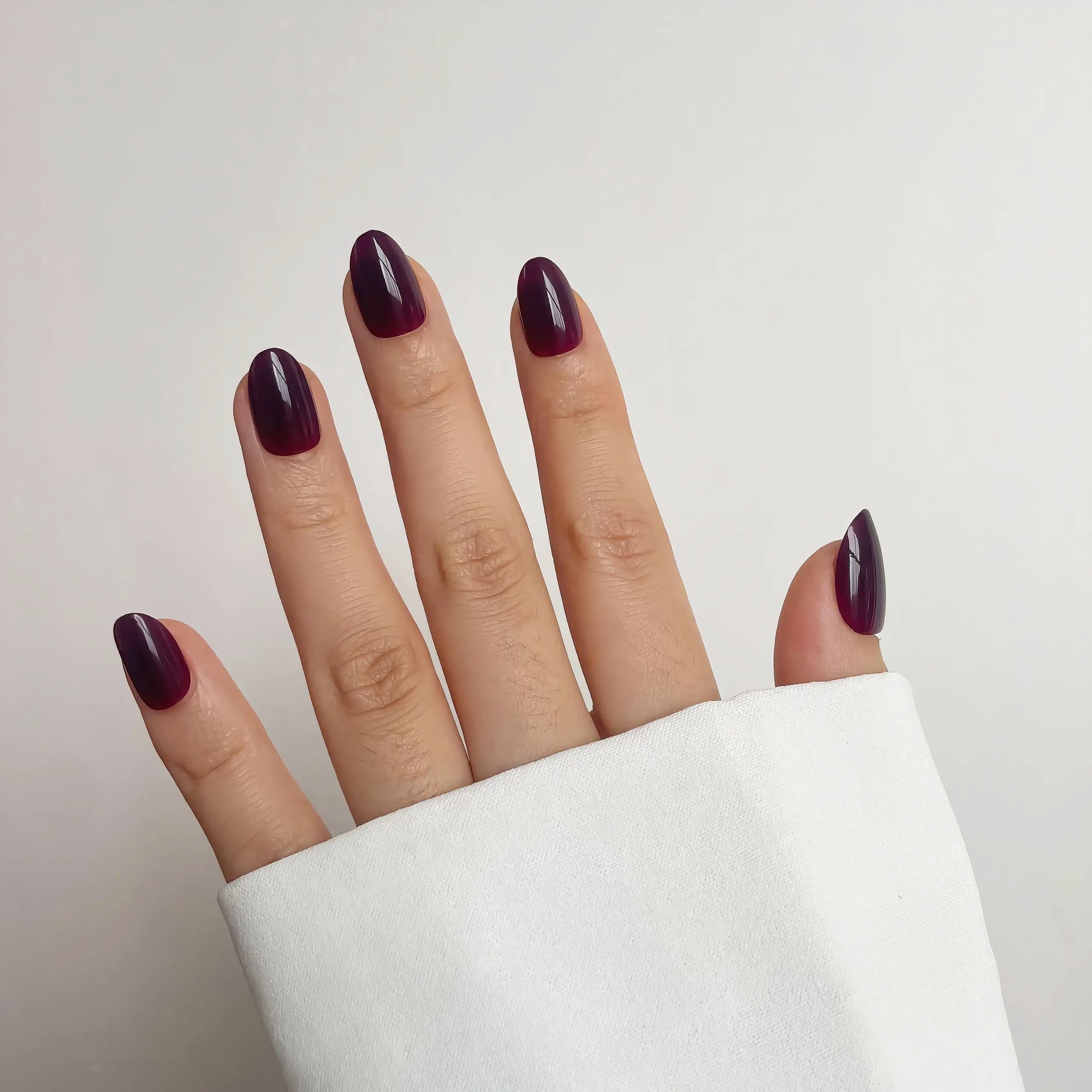 Noir Prune | Soft Gel Press On Nails