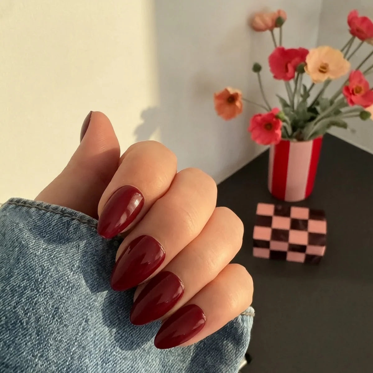 Red flag | Soft Gel Press On Nails
